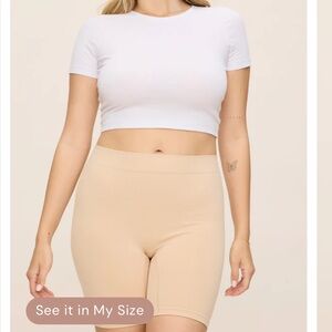 Thigh Society The Original Short in Beige